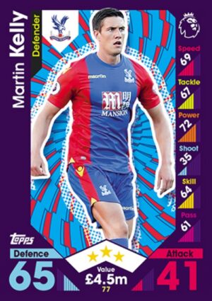 077  Martin Kelly Crystal Palace 2016 2017 500px