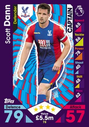 078  Scott Dann Crystal Palace 2016 2017 500px