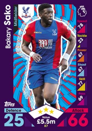 087  Bakary Sako Crystal Palace 2016 2017 500px
