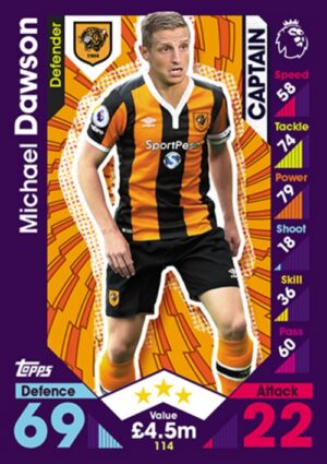 114  Michael Dawson Hull City 2016 2017 500px