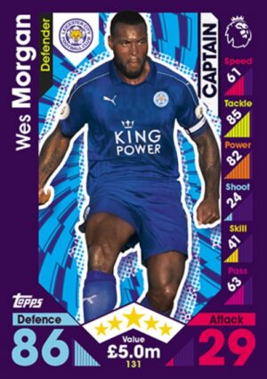 131  Wes Morgan Leicester City 2016 2017 500px