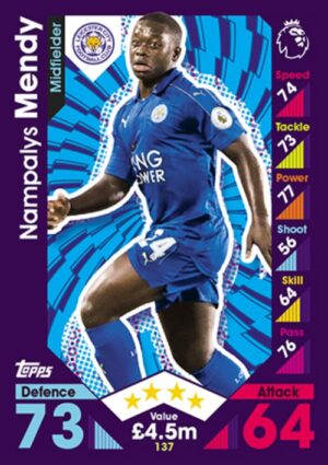 137  Nampalys Mendy Leicester City 2016 2017 500px