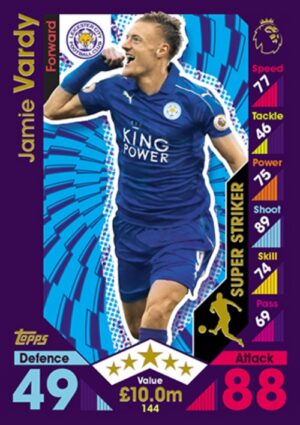 144  Jamie Vardy Leicester City 2016 2017 500px