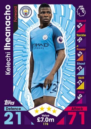 178  Kelechi Iheanacho Manchester City 2016 2017 500px
