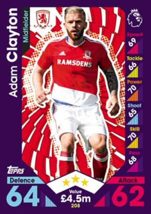 208  Adam Clayton Middlesbrough 2016 2017 500px