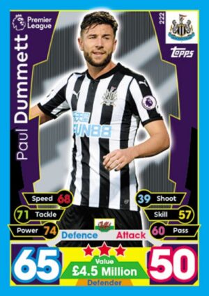 222 paul dummett newcastle united 2017 2018 500px