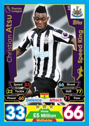 225 christian atsu speed king newcastle united 2017 2018 500px