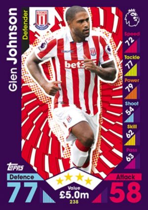 238  Glen Johnson Stoke City 2016 2017 500px