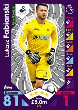 272  Lukasz Fabianski Swansea City 2016 2017 500px
