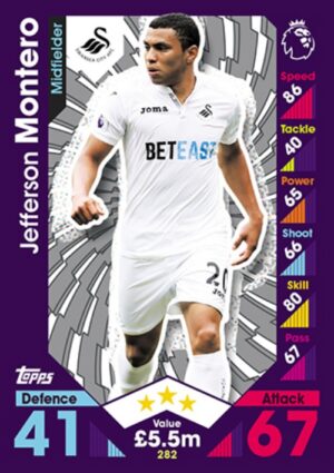 282  Jefferson Montero Swansea City 2016 2017 500px