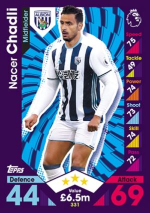 331 Nacer Chadli West Bromwich Albion 2016 2017 500px