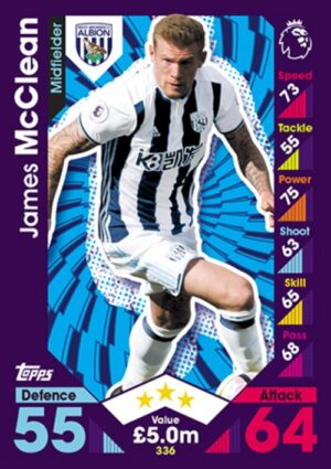 336 James McClean West Bromwich Albion 2016 2017 500px