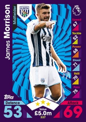 337 James Morrison West Bromwich Albion 2016 2017 500px