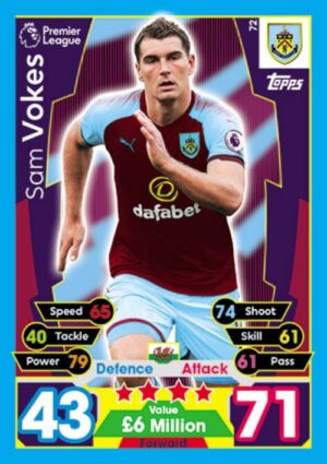 72 sam vokes  burnley 2017 2018 500px
