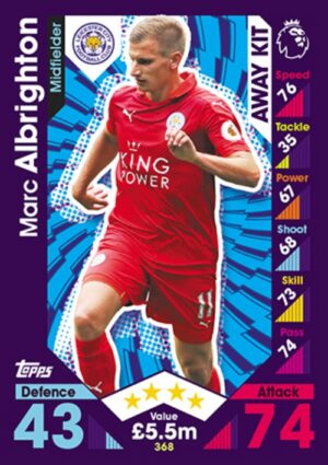 368  Marc Albrighton Leicester City 2016 2017 500px