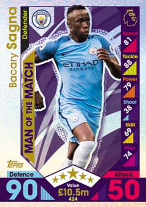 424 Bacary Sagna Manchester City 2016 2017 500px