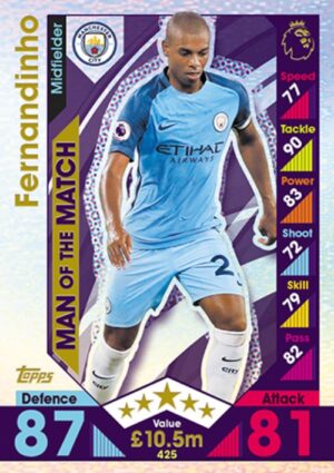 425 Fernandinho Manchester City 2016 2017 500px