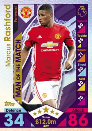 429  Marcus Rashford Manchester United 2016 2017 500px