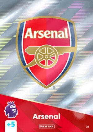 028 Team Badge Arsenal Panini Adrenalyn XL 2024 2025 500px