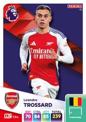 043 Leandro Trossard Arsenal Panini Adrenalyn XL 2024 2025 500px