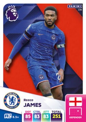 106   Reece James Chelsea Panini Adrenalyn XL 2024 2025 500px
