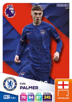110   Cole Palmer Chelsea Panini Adrenalyn XL 2024 2025 500px