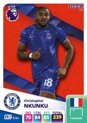 116   Christopher Nkunku Chelsea Panini Adrenalyn XL 2024 2025 500px