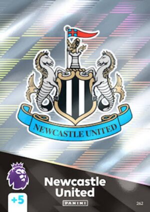 262   Team Badge Newcastle United Panini Adrenalyn XL 2024 2025 500px