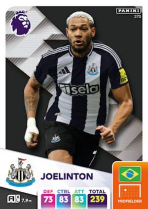 270   Joelinton Newcastle United Panini Adrenalyn XL 2024 2025 500px