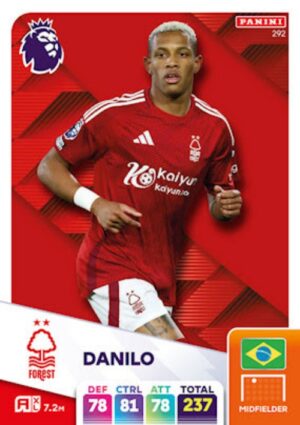292   Danilo Nottingham Forest Panini Adrenalyn XL 2024 2025 500px