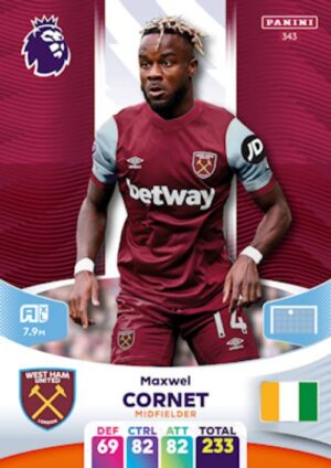 343 Maxwel Cornet West Ham United 2023 2024 500px