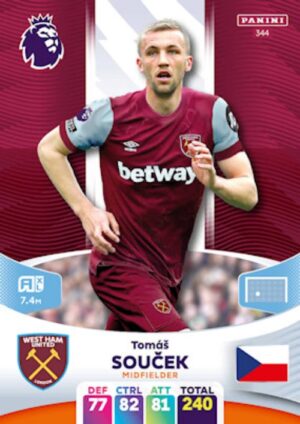 344 Tomáš Souček West Ham United 2023 2024 500px