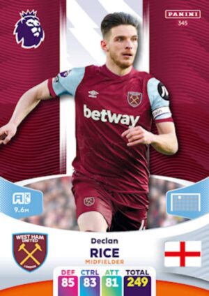 345 Declan Rice West Ham United 2023 2024 500px