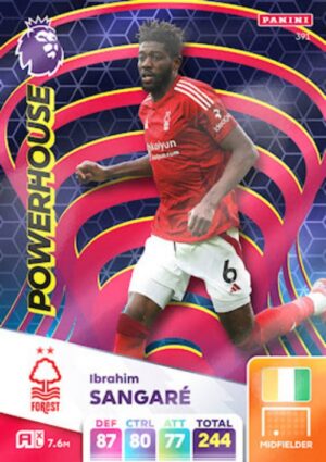 391   Ibrahim Sangare Nottingham Forest Panini Adrenalyn XL 2024 2025 500px