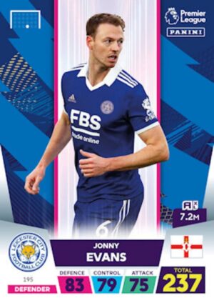 195. Jonny Evans (Leicester City) 500px