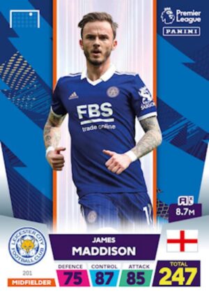 201. James Maddison (Leicester City) 500px