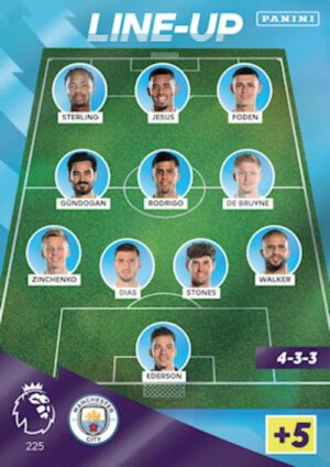 225.  Line Up (Manchester City) larger