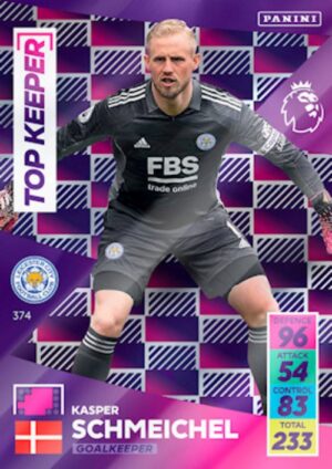 374 Kasper Schmeichel Leicester City 2021 2022 larger