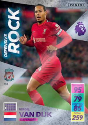 384 Virgil van Dijk Liverpool 2021 2022 larger