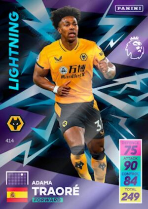 414 Adama Traore Wolrverhampton Wanderers 2021 2022 larger