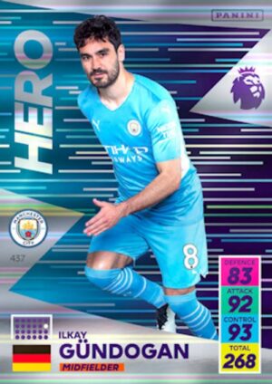 437 Ilkay Gundogan Manchester City 2021 2022 larger