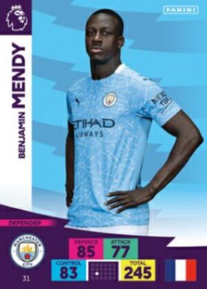 031 Benjamin Mendy Manchester City 2020 2021 larger
